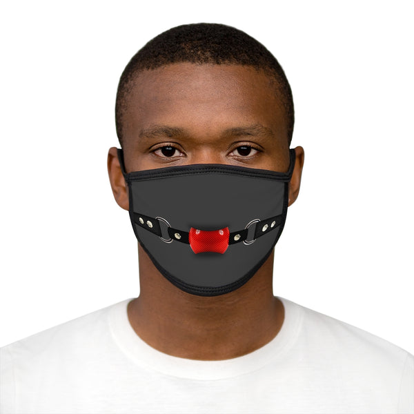 Slange Baglæns Kakadu Ball Gag Mixed-Fabric Face Mask – Nasty Ghoul
