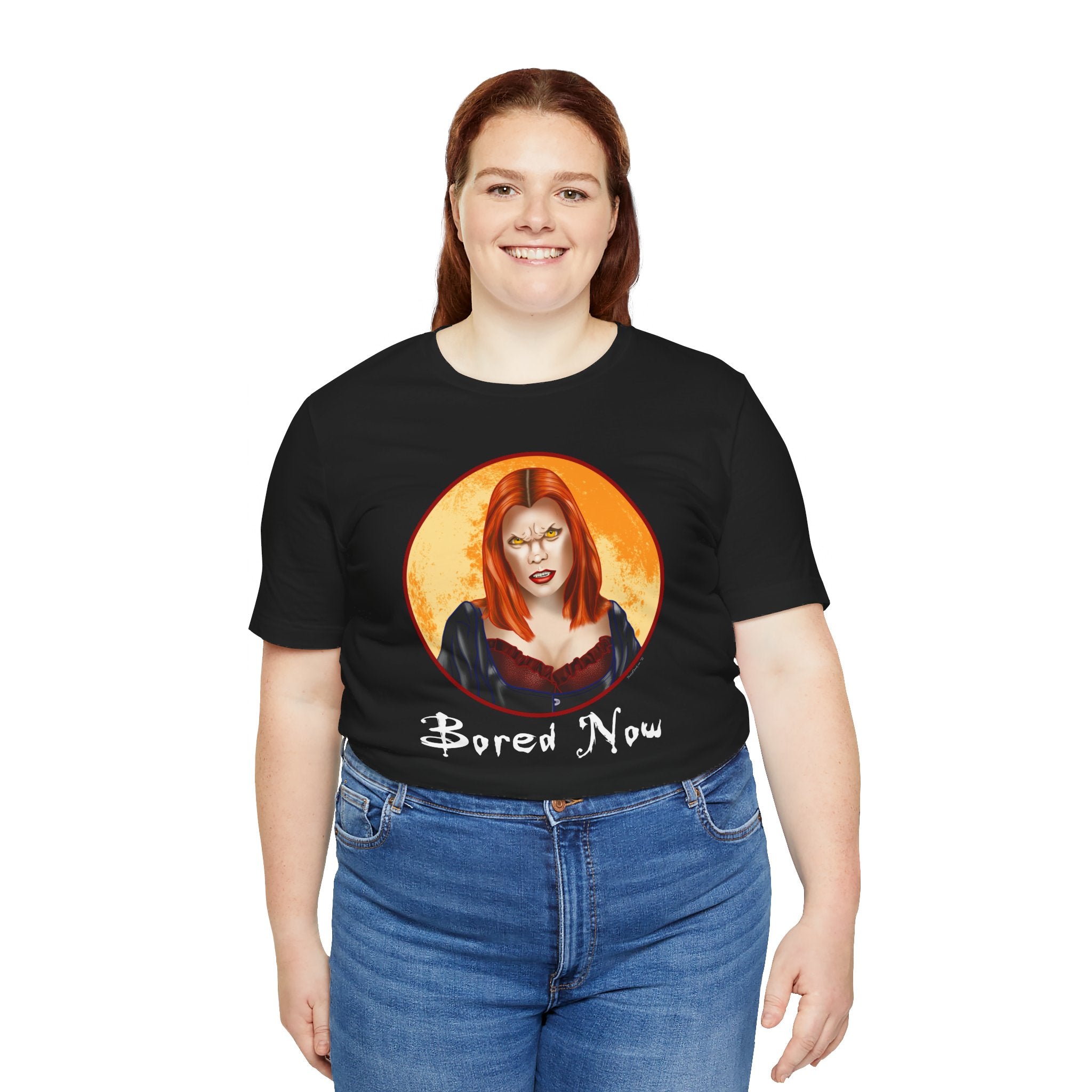 Bored Now Unisex Jersey Short Sleeve Tee