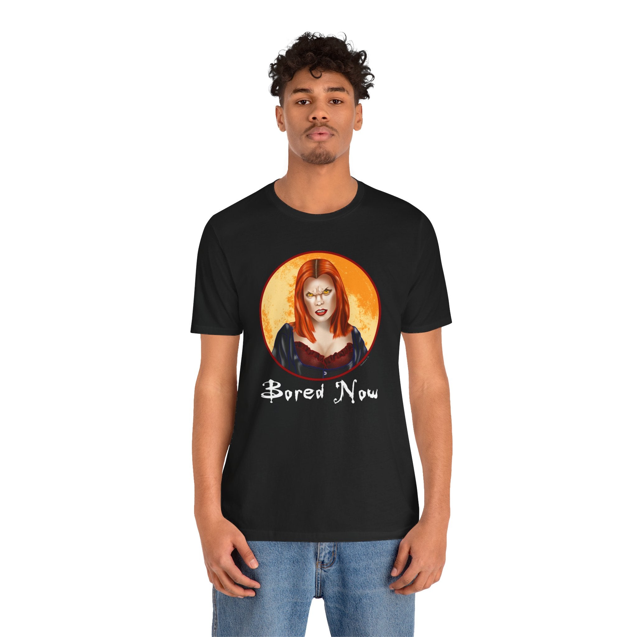 Bored Now Unisex Jersey Short Sleeve Tee