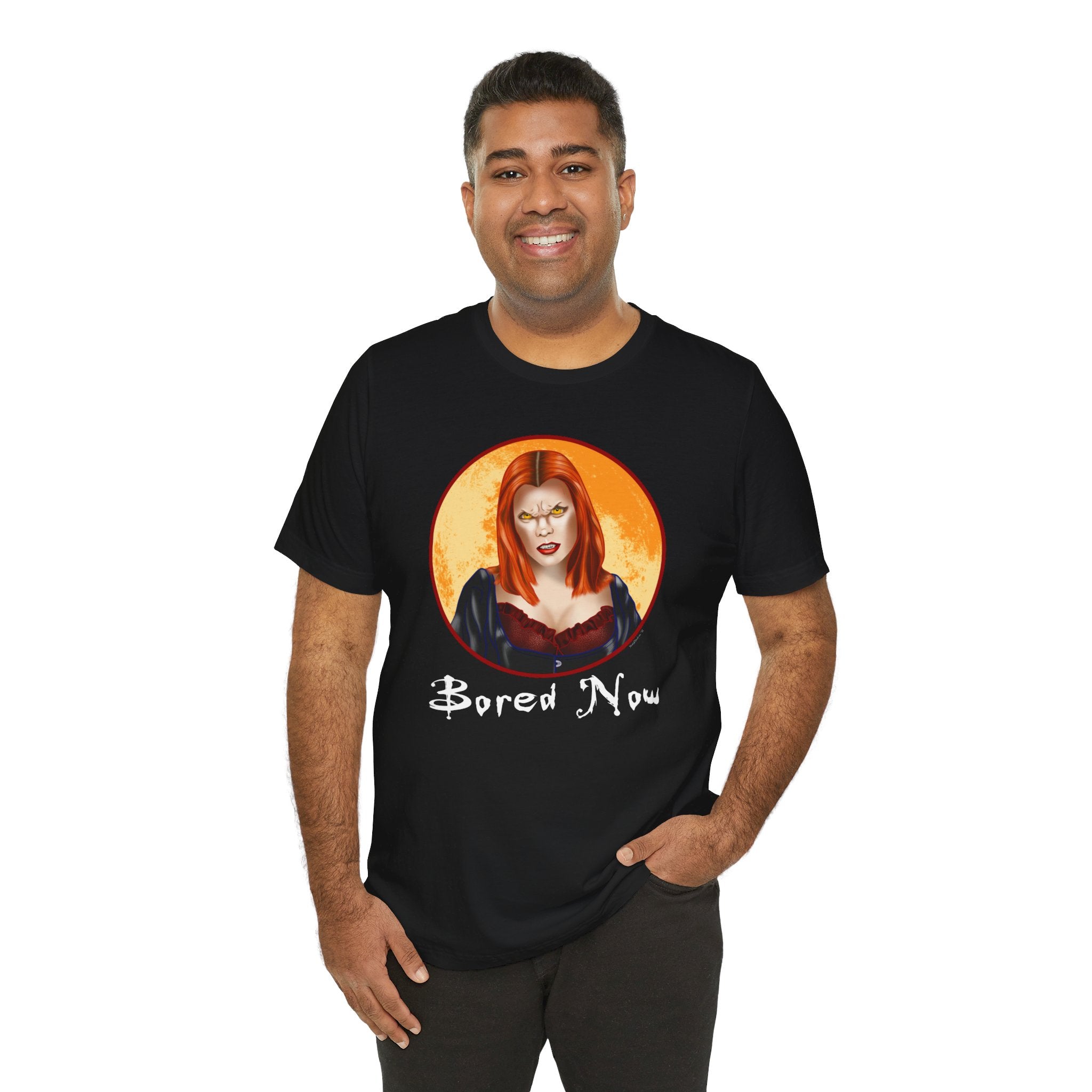 Bored Now Unisex Jersey Short Sleeve Tee