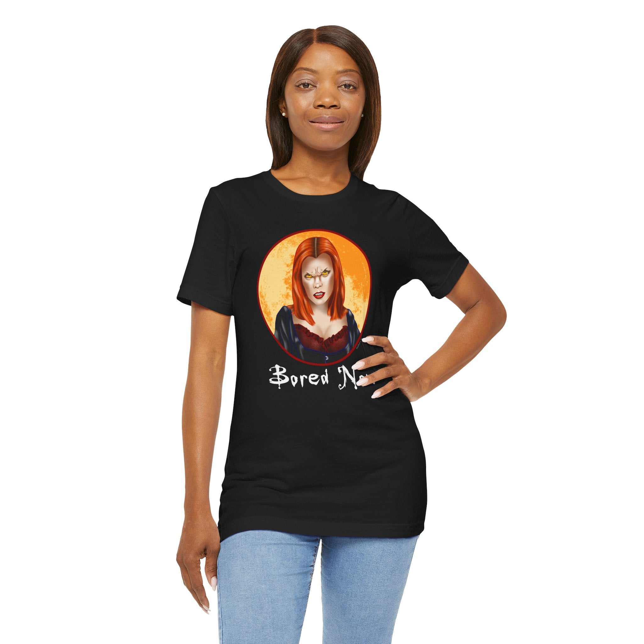 Bored Now Unisex Jersey Short Sleeve Tee