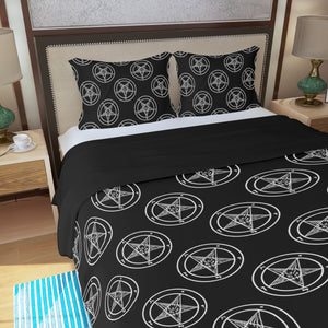 Baphomet Sigil / Three Piece Duvet Cover Set