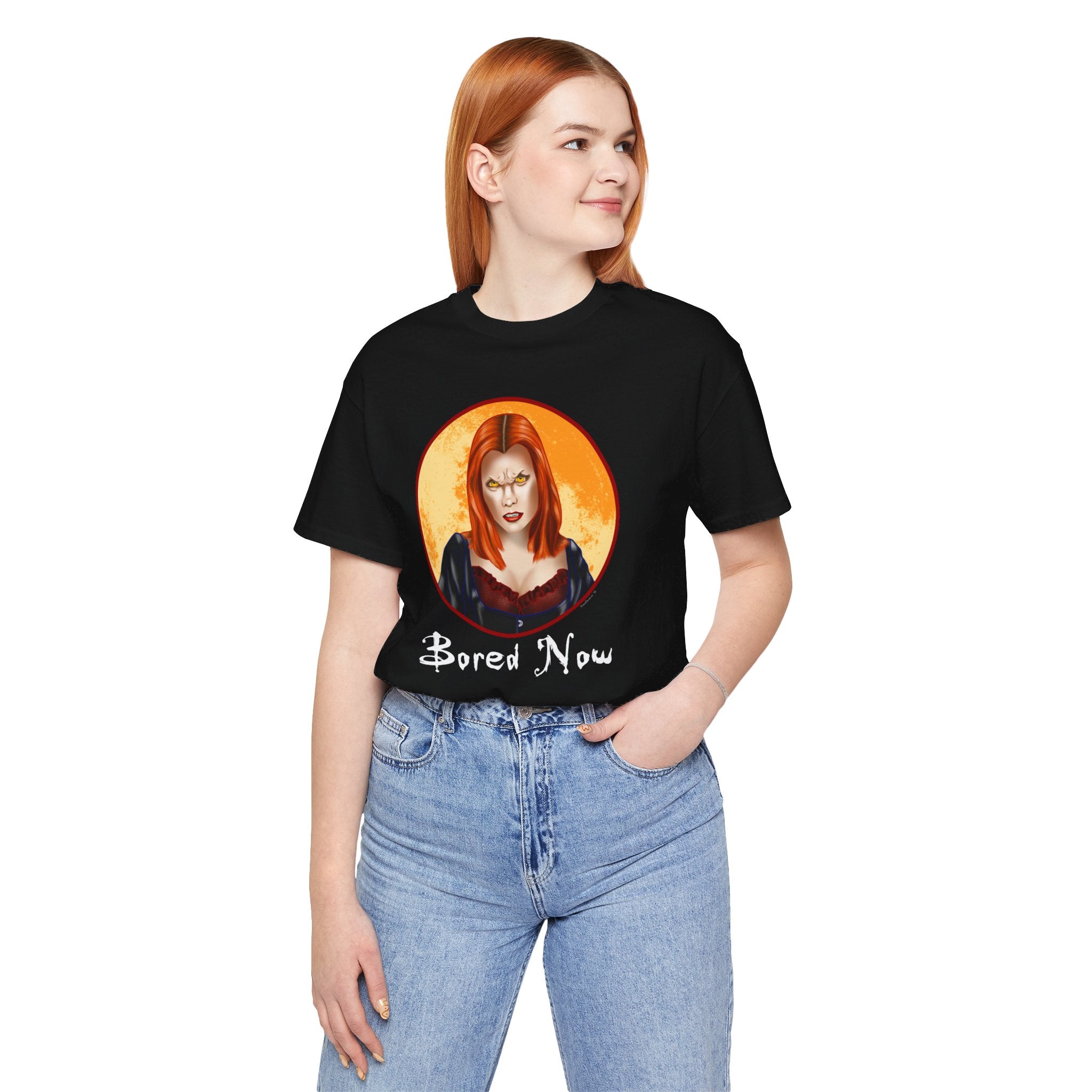 Bored Now Unisex Jersey Short Sleeve Tee
