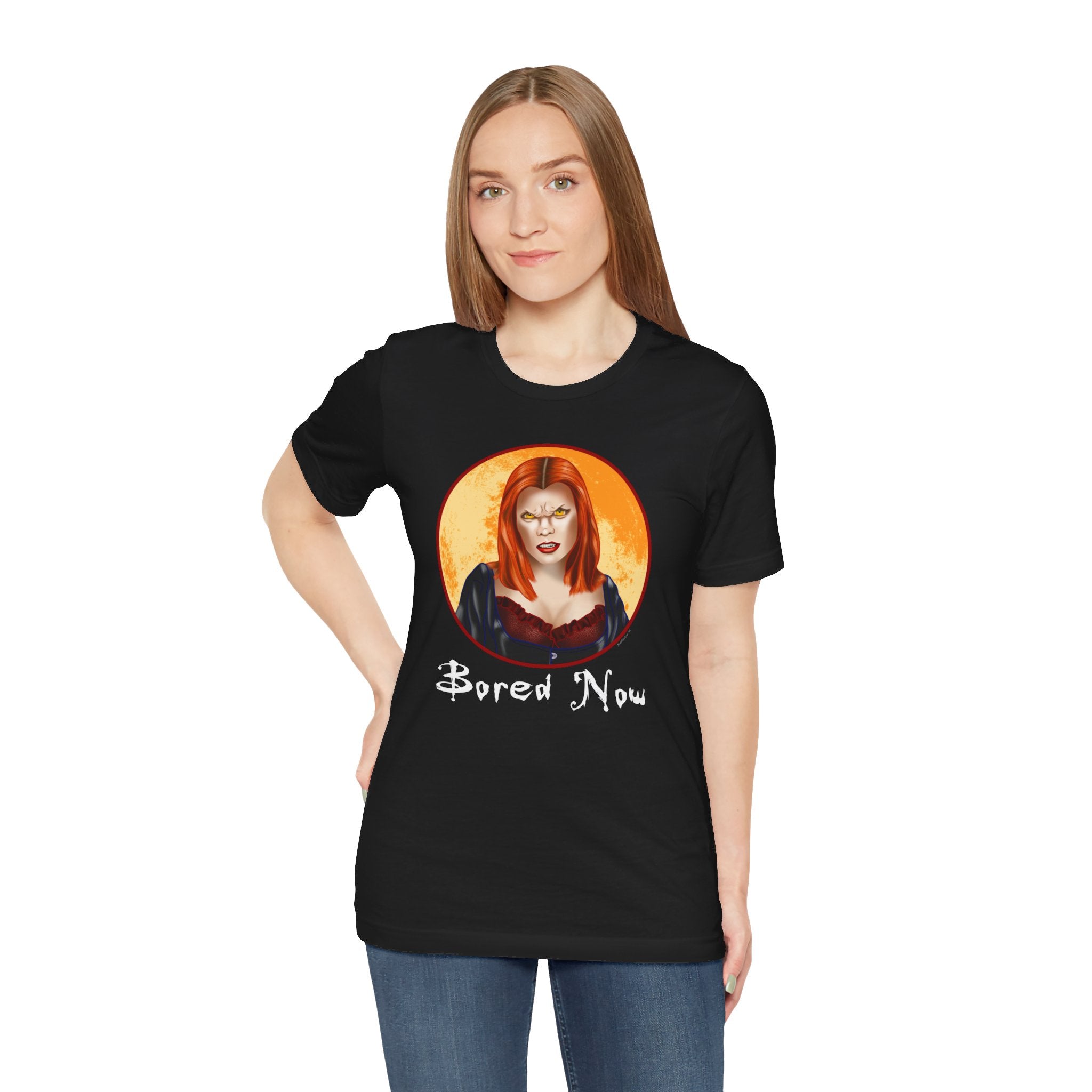 Bored Now Unisex Jersey Short Sleeve Tee