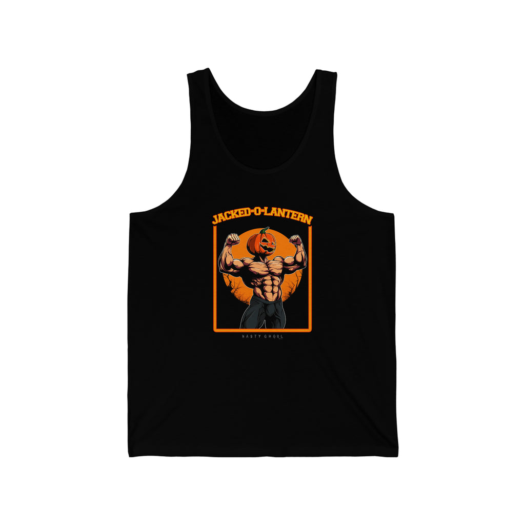 Jack O Lantern Unisex Jersey Tank