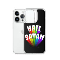 Rainbow Hail Satan iPhone Case