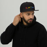 Satan Rainbow Colors Snapback Hat / Friends Style