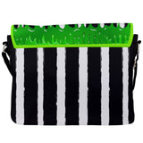 Beetlejuice Slime Stripe Buckle Messenger Bag