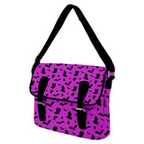 Batty Buckle Messenger Bag / Pink