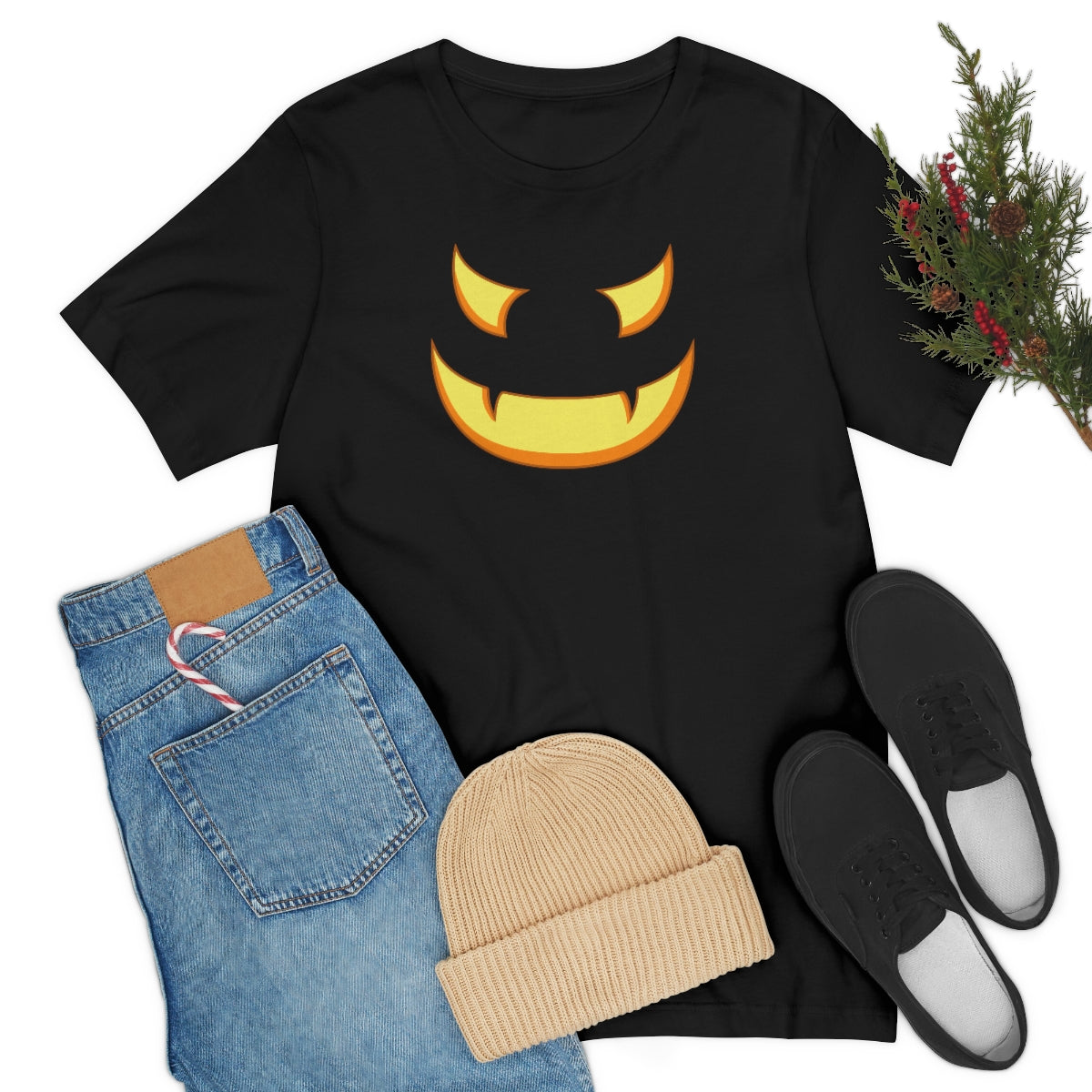 Jack-O-Lantern / Everyday is Halloween Unisex Jersey Short Sleeve Tee