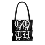 Goth Tote Bag / All Over Print