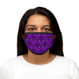 Haunted Wallpaper Mixed-Fabric Face Mask