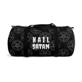 Hail Satan Pentagram Duffel Bag