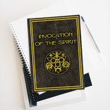 Invocation of the Spirit (Book of Shadows) Journal - Ruled Line