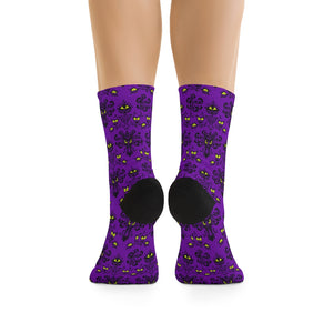 Haunted Wallpaper DTG Socks