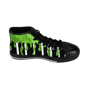 Never Trust the Living Women's High-top Sneakers / Beetlejuice / Slim / All Over Print