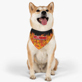 Hellhound Pet Bandana Collar
