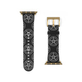 Baphomet Watch Band / Faux Leather Apple Watch Band  / Series 1, 2, 3, 4, 5