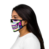 Day of the Dead Sugar Skull 2 Mixed-Fabric Face Mask
