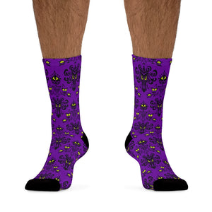 Haunted Wallpaper DTG Socks