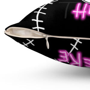 Hell Here | Spun Polyester Square Pillow | Single Pillow