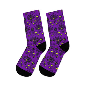 Haunted Wallpaper DTG Socks