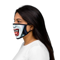 Creature of the Night Mixed-Fabric Face Mask