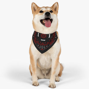 Bloody Vampire Pet Bandana Collar