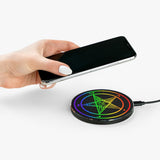 Rainbow Baphomet Wireless Charger