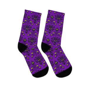 Haunted Wallpaper DTG Socks