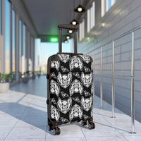Goth Bat Head Suitcases