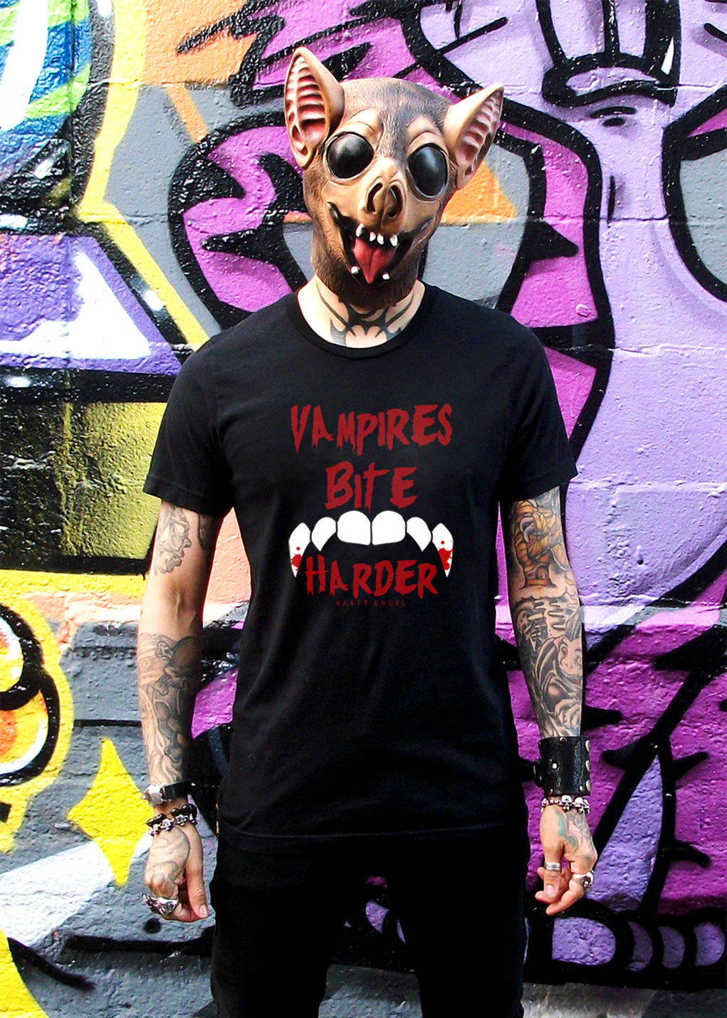 Vampires Bite Harder Unisex T-Shirt