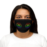Rainbow Baphomet Mixed-Fabric Face Mask