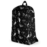 Bats, Cats, Skulls Oh My / Goth Pattern Backpack