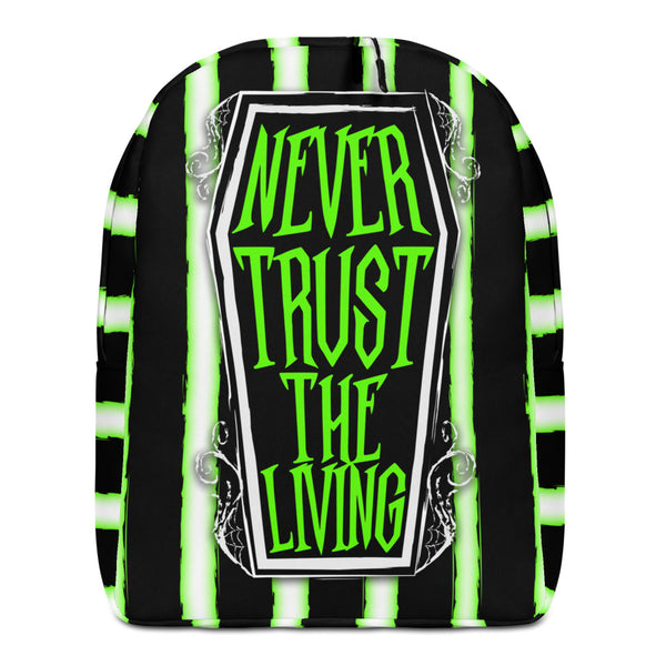 Never Trust The Living Coffin Minimalist Backpack