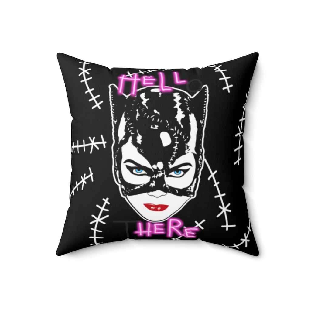 Hell Here | Spun Polyester Square Pillow | Single Pillow