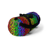 Rainbow Leopard Duffel Bag