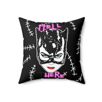 Hell Here | Spun Polyester Square Pillow | Single Pillow