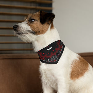 Bloody Vampire Pet Bandana Collar
