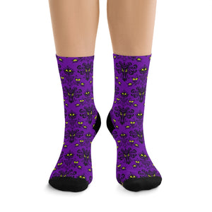 Haunted Wallpaper DTG Socks