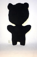 Teddy Monster Doll Black/Purple