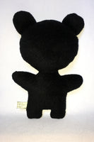 Teddy Monster Doll Black/White
