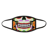 Day of the Dead Sugar Skull 1 Mixed-Fabric Face Mask