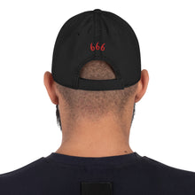 Hail Satan Distressed Dad Hat