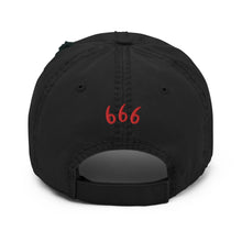 Hail Satan Distressed Dad Hat