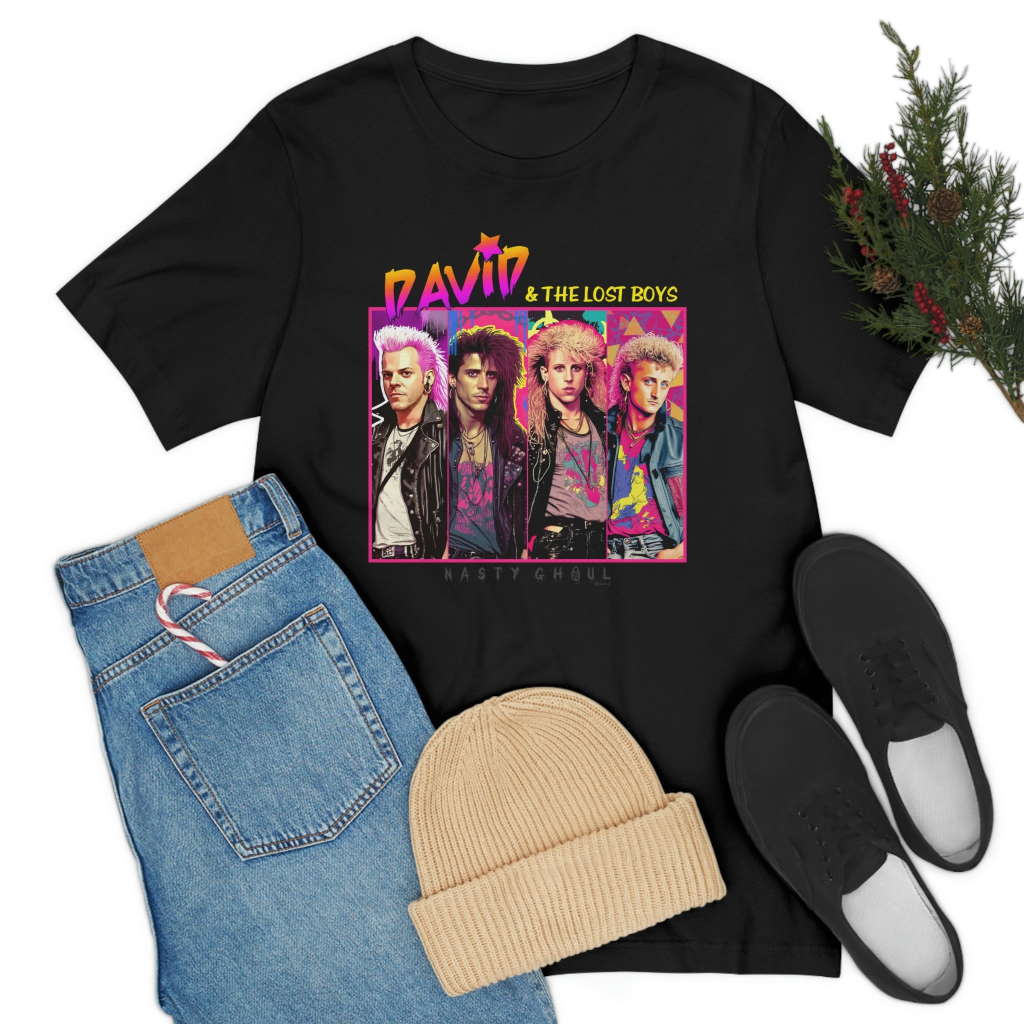 David and The Lost Boys Unisex Jersey Short Sleeve Tee