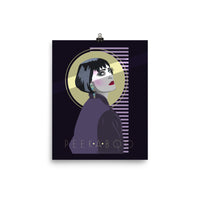Peek A Boo / Siouxsie Sioux / 8inx10in Enhanced Matte Poster