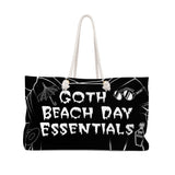 Goth Beach Day Essentials Weekender Bag