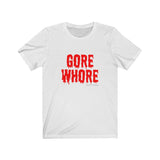Gore Whore Red Unisex Jersey Short Sleeve Tee