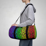 Rainbow Leopard Duffel Bag